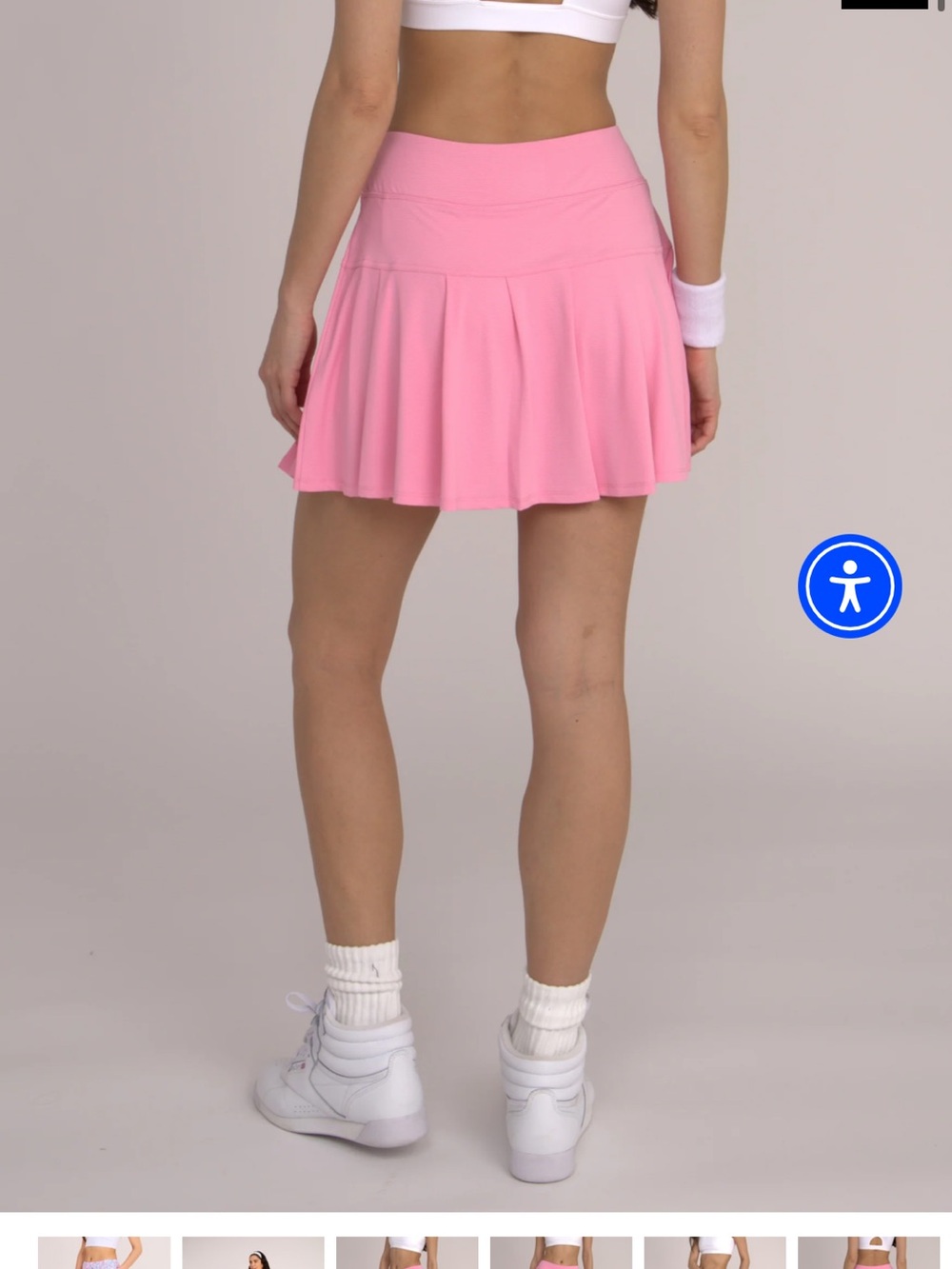 Gottex Pink Liliac Pleated Tennis Skort Golf Skort